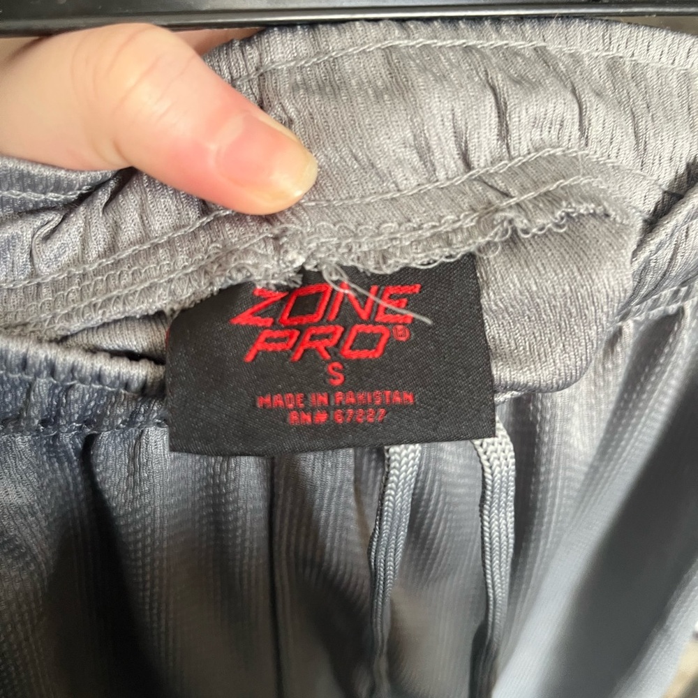 Zone Pro Gray Drawstring Shirts S - Picture 4 of 4